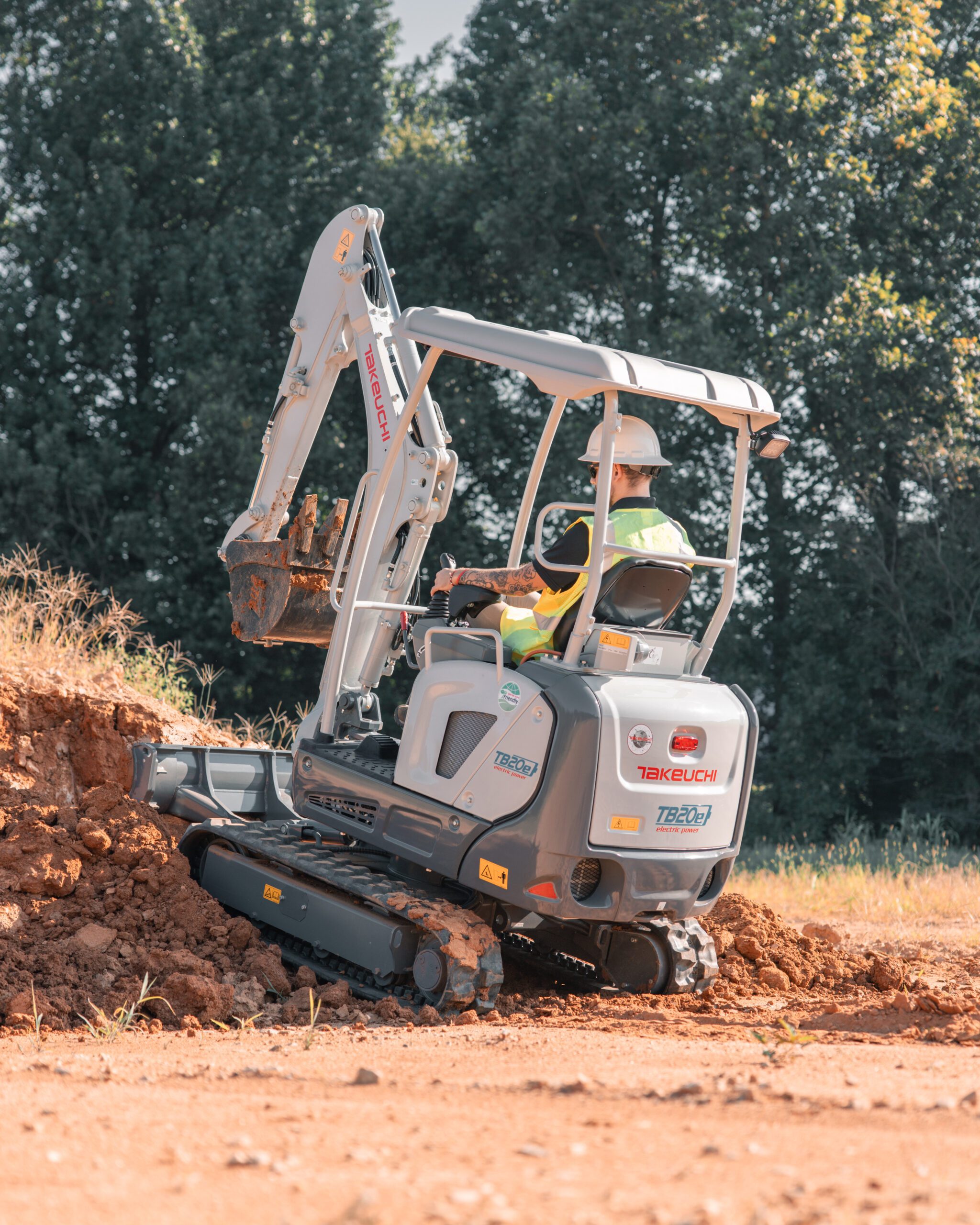 Takeuchi TB20e Compact Excavator
