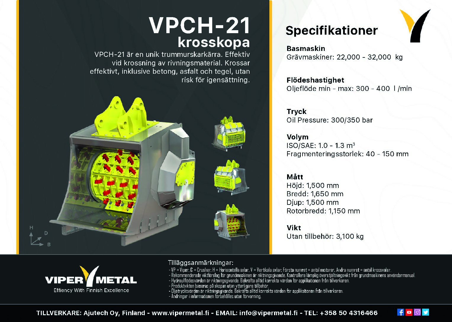Viper Crusher VPCH-21 - Bilde 7