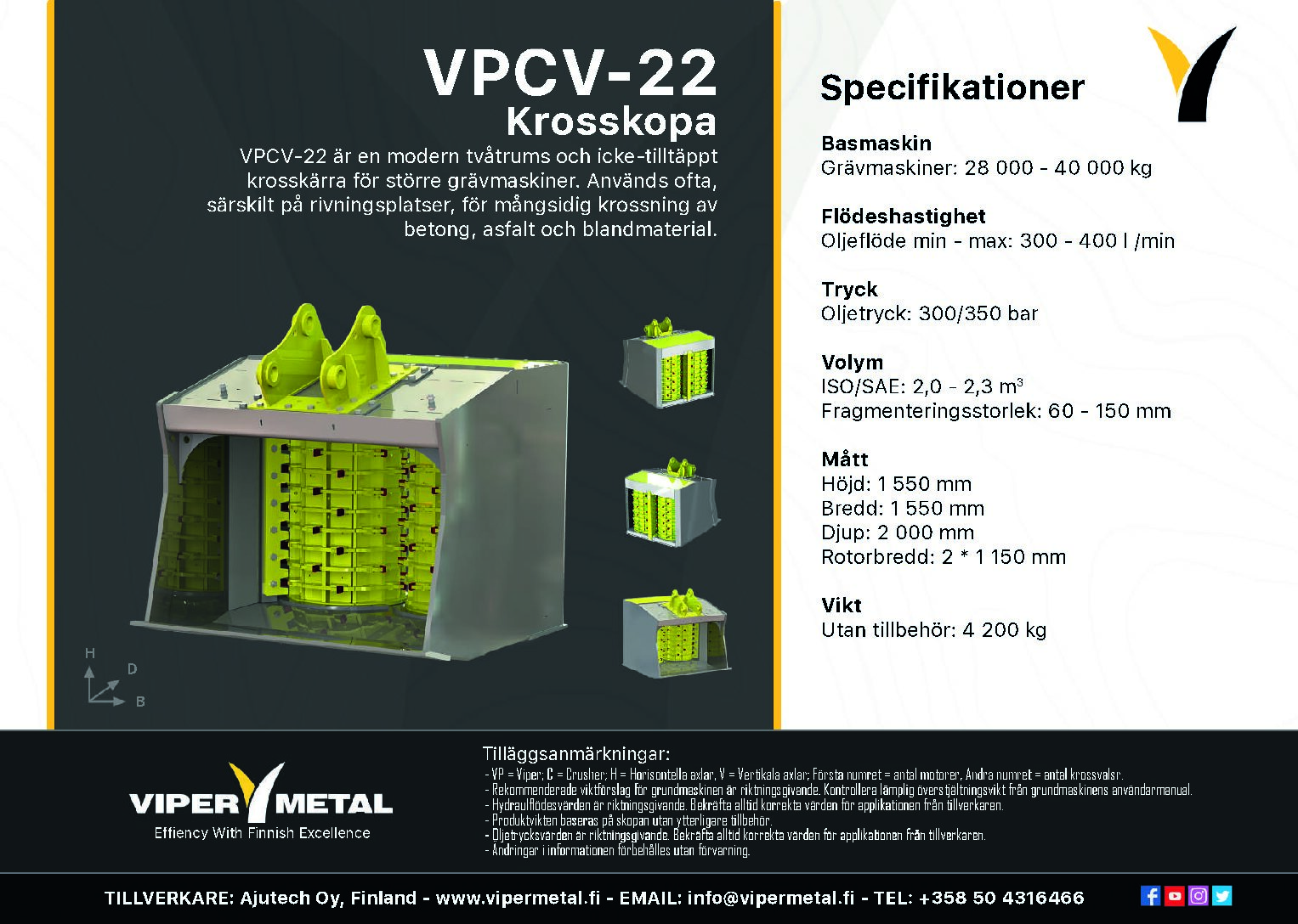 Viper Crusher VPCV-22 - Bilde 7